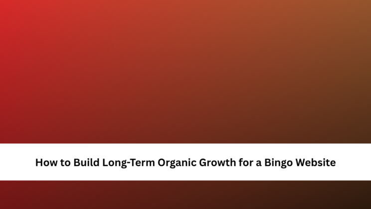 How to Build Long-Term Organic Growth for a Bingo Website