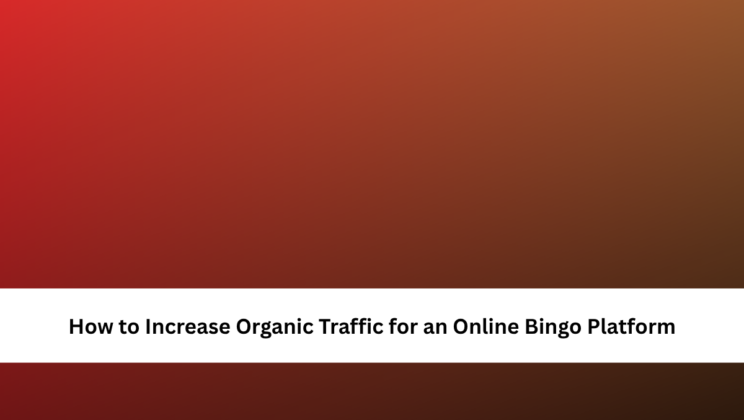 How to Increase Organic Traffic for an Online Bingo Platform